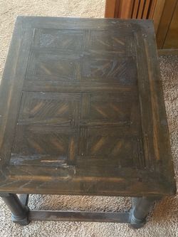 Sold wood table