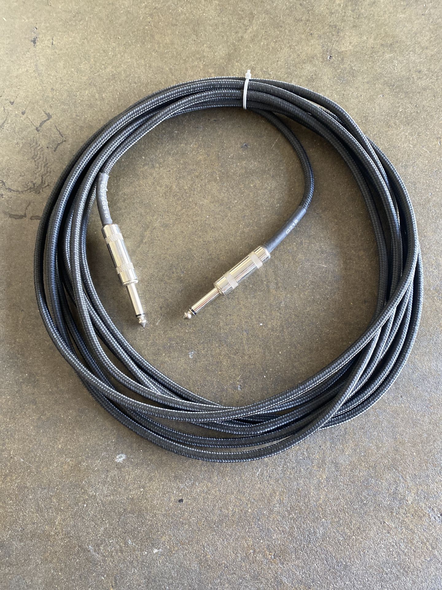 Instrumental cable 1/4” TRS to 1/4” TRS 20 Feet