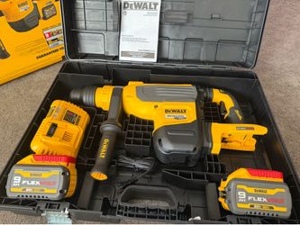 DEWALT 60V FLEXVOLT Cordless Brushless 1-7/8”  SDS Max Rotary Hammer Kit