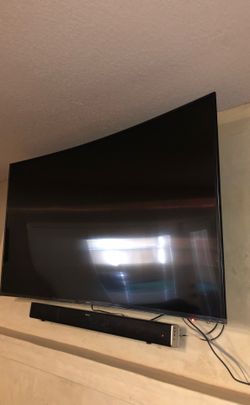 65” Samsung LED Smart Curve tv