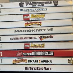 xbox 360 and wii games 