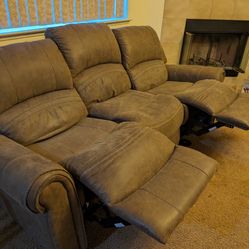 Sofa And Love Seat (Recliners)