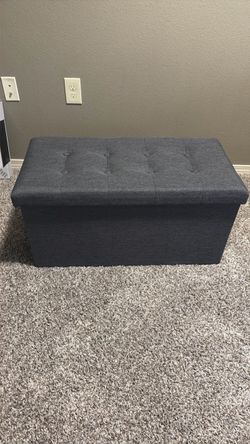 Grey Ottoman