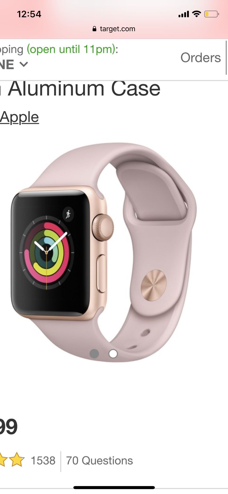 I watch series GPS Cellular