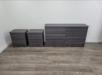 Dresser And Nightstands. Perfect Stylish For Your Home! - Cómoda y Mesitas de noche ¡ Estilo perfecto para su hogar!