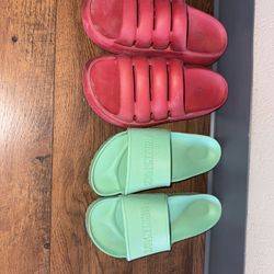 Red Uggs  / Birkenstock Sandals