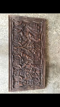 Collectible Wooden Art Picture
