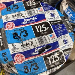 New Romex Wire 8/3