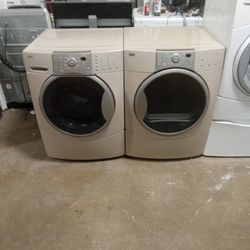 Washer And Dryer Matching Set Kenmore Comes With A Complete 30-day Warranty Free Delivery Vancouver Area