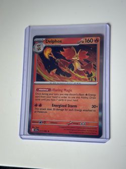 Delphox Holofoil