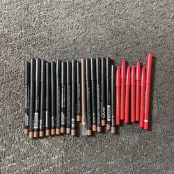 Eyebrow lip liner pencils