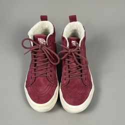 Vans High Tops Suede With Lining Sz Mens 5.5 Women’s 7 