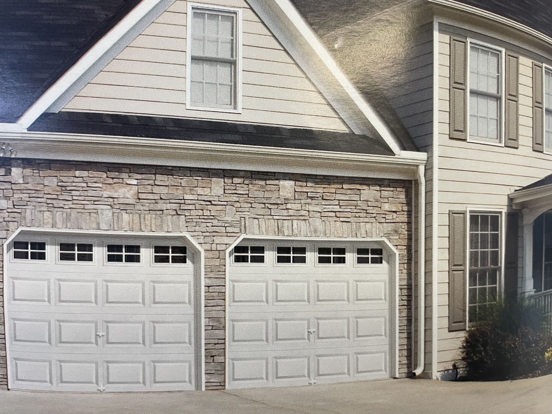 NEW GARAGE DOOR