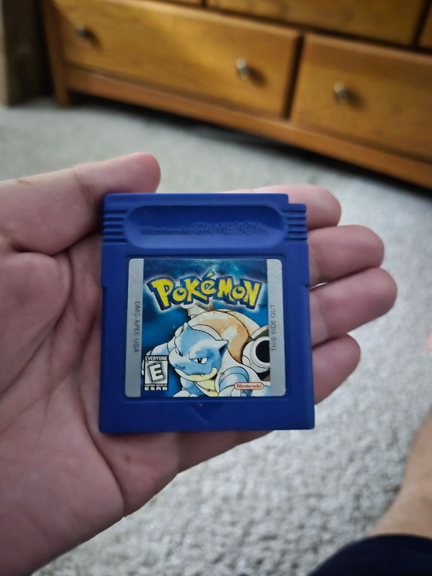 Pokemon blue for Gameboy