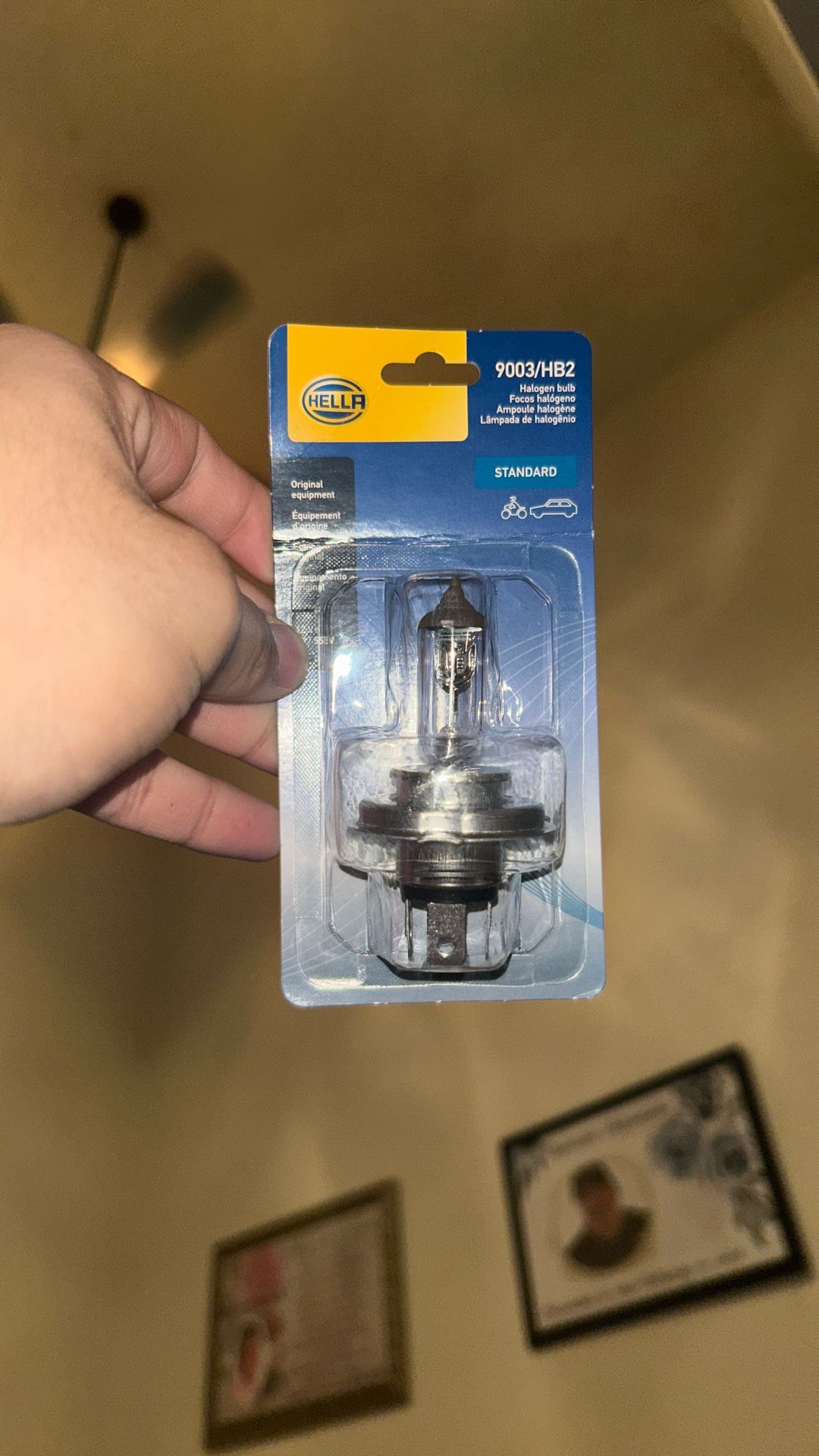 Hella 9003/HB2 Standard Halogen Bulb 12V