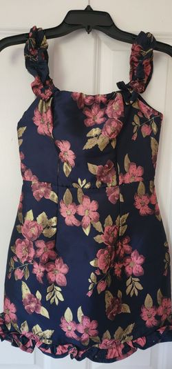 Floral mini dress