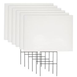 Corrugated Plastic Signs And Stakes.