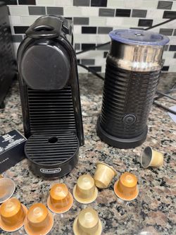 Nespresso Essenza Mini + Aeroccino 3 Milk Frother — Espresso Machine Bundle