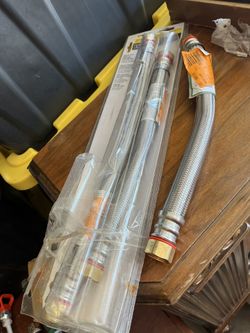 Three hoses, with dimensions as shown in the figure, have never been used.