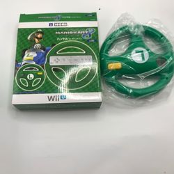 Official Nintendo Wii U Mario Kart 8 Steering Wheel Red Mario WII Wheel NEW ,I only ship  item