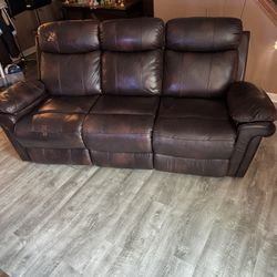 Duel Reclining Sofa