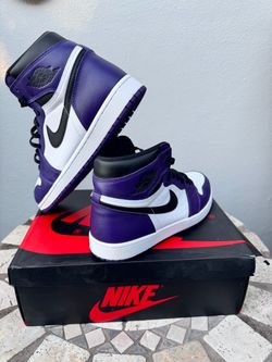 Jordan 1’s high Purple & White
