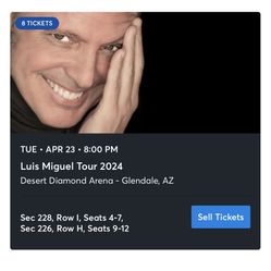 Luis Miguel Tickets