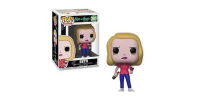 Funko Pop Beth Vinyl Figure Animation 301 New Free Protector
