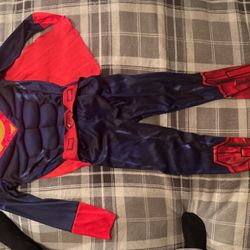 Superman Halloween Costume Kids Large