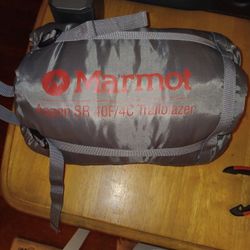 Brand New Compact Marmot Aspen SR Trailblazer Sleeping Bag 