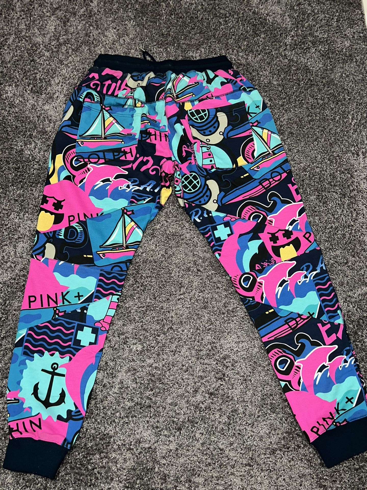 Pink Dolphin Sweatpants