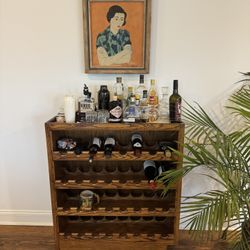 Wood Wine Rack 