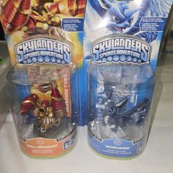 Skylanders Drill Sergeant and Whirlwind New