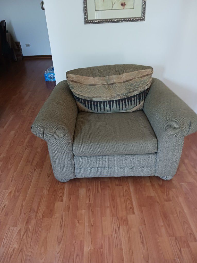 Sectional Sleeper Sofa And Chair. Great Condition 