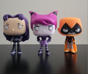 Teen Titans Funko Pop set