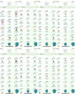 EXTREMELY rare Pokemon go lv30 Mystic acc, shiny party hat pikachu/raichus  + 46 shinies in total for Sale in Windermere, FL - OfferUp