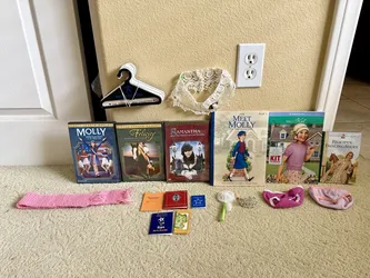 Vintage American Girl Lot Of 19 Items Accessories