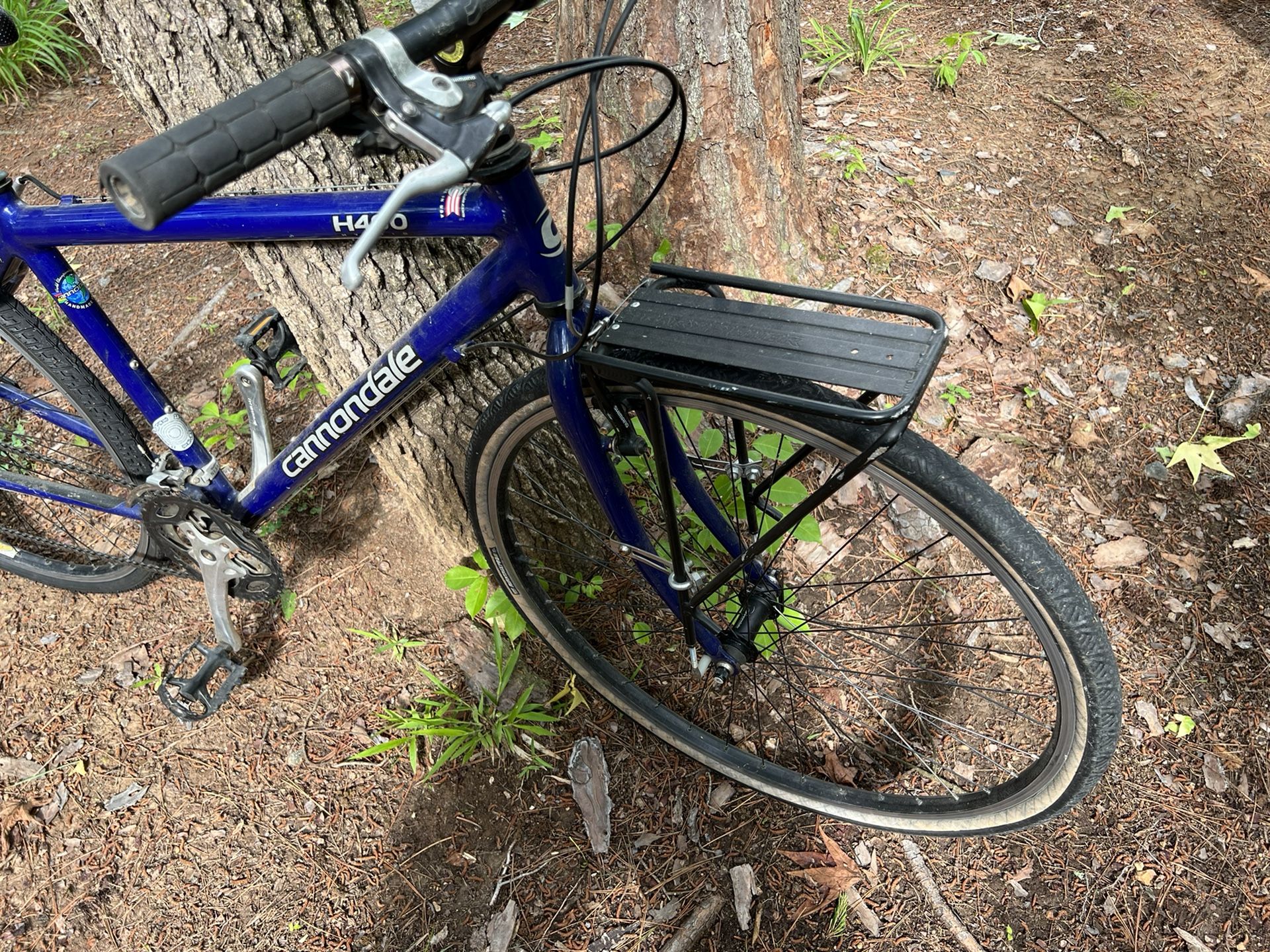 USA MADE Cannondale H400 Bicycle Aluminum Frame 18” Bike New Tire