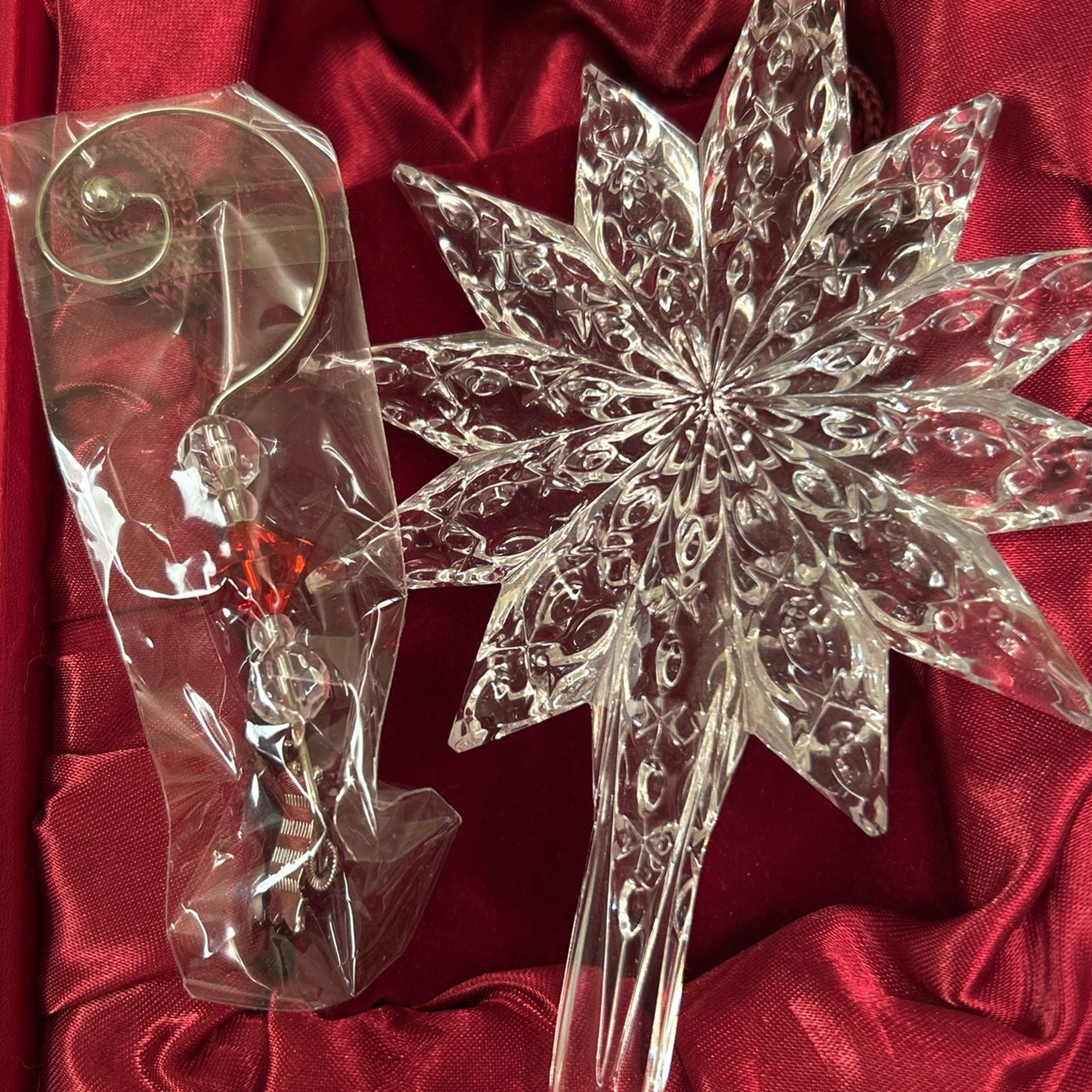 Waterford Crystal Snow Star Ornament