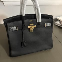 Hermes black bag
