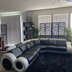 Leather Couch 