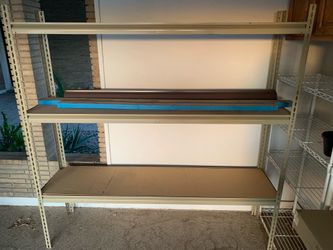 Metal Steel Garage Shelving  - 72” x 72” x 18”
