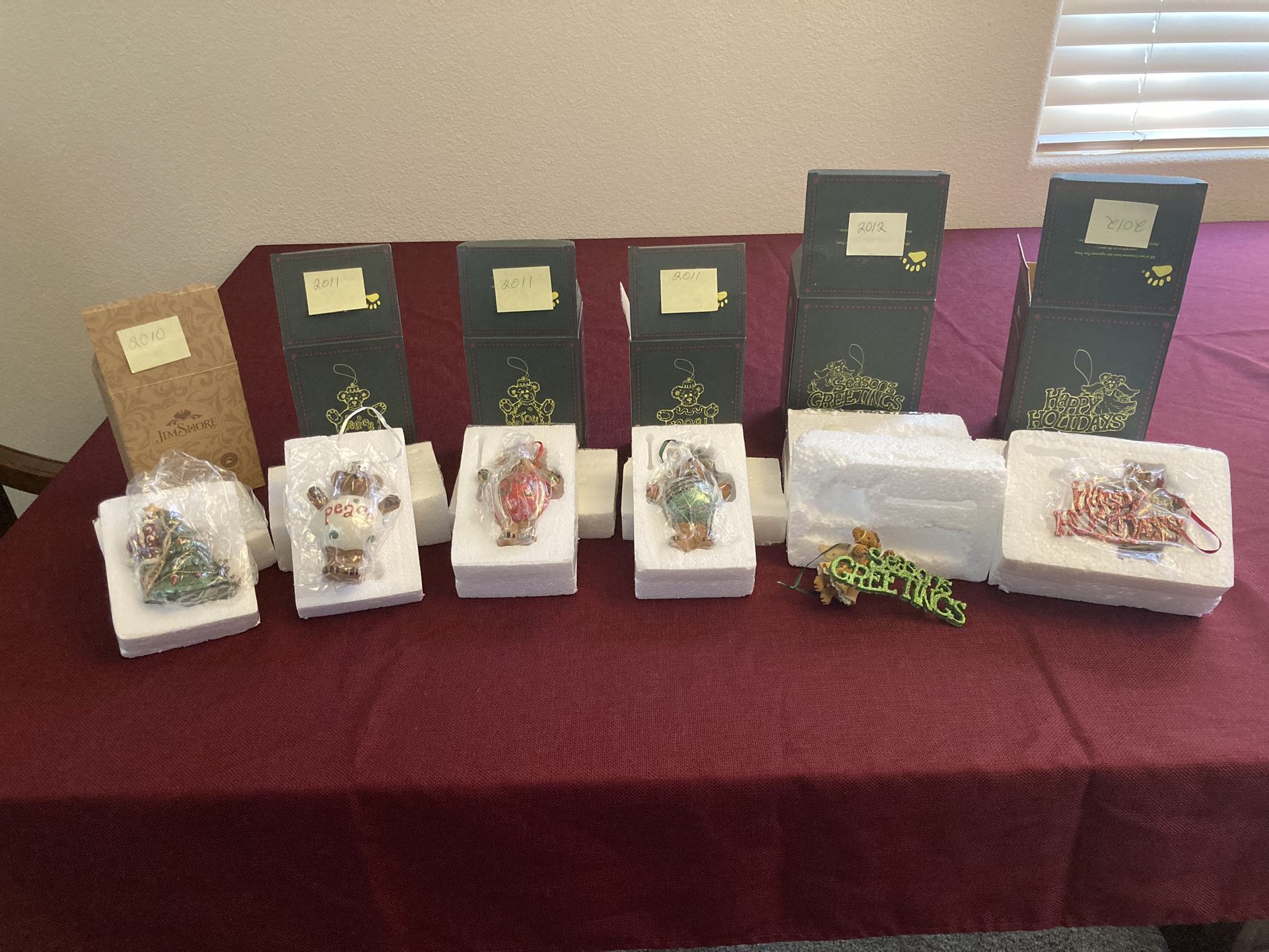 Boyd’s Bears Christmas Ornaments