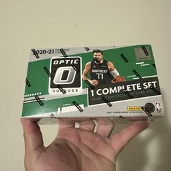 2020-21 Fanatics NBA Donruss Optic Complete Set With 5 Bonus Cards