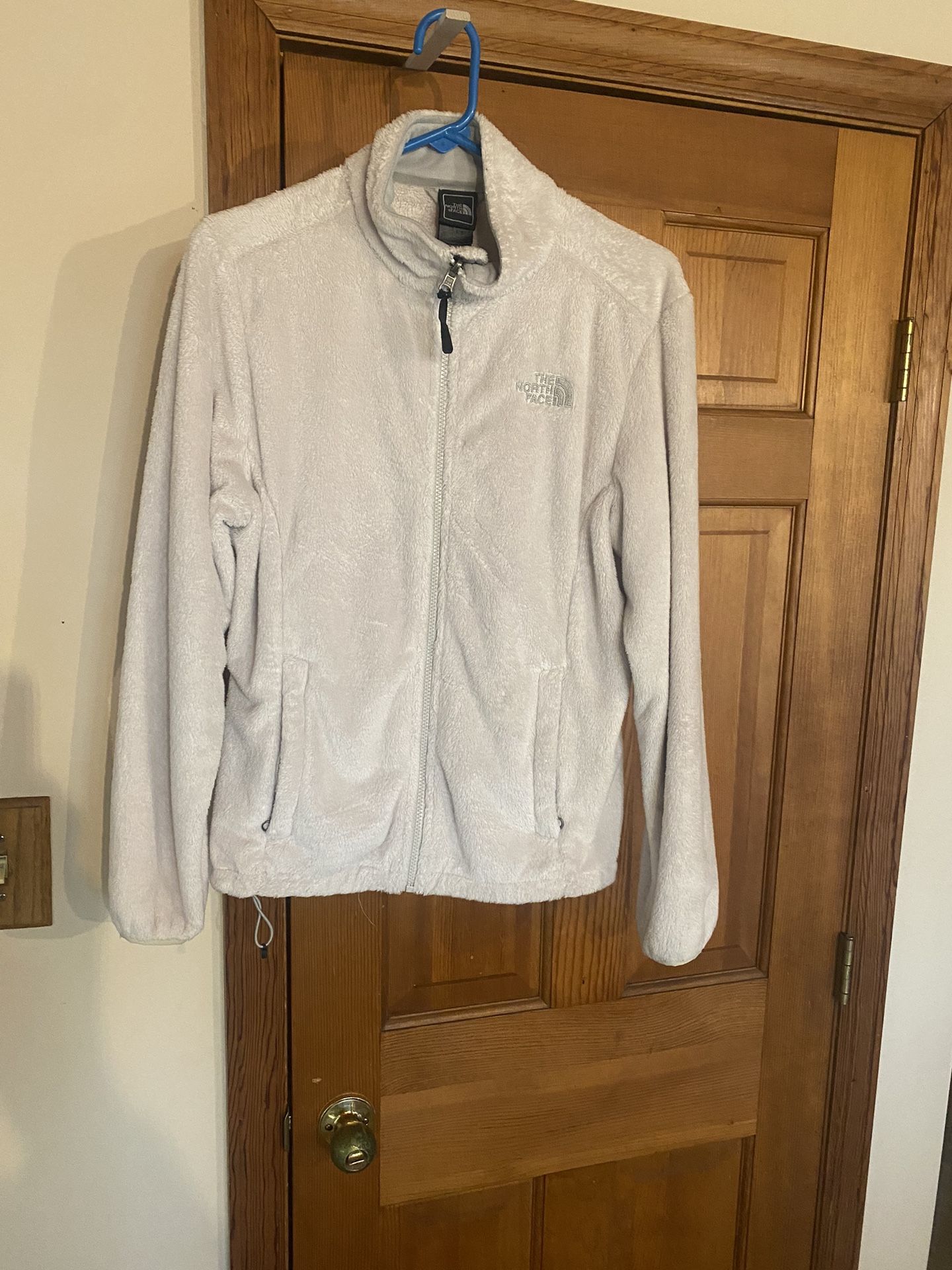 Women's North Face Cream Color Fleece Jacket