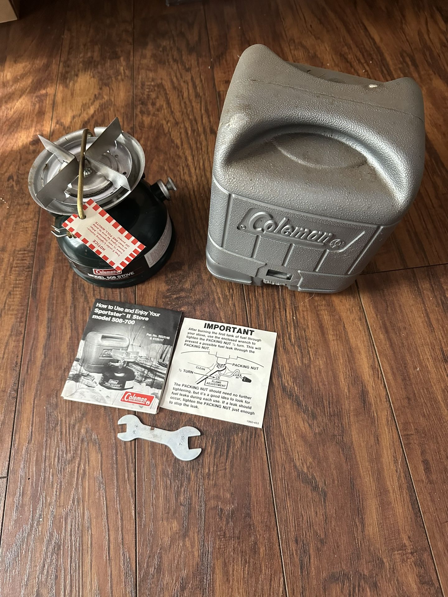Coleman Sportster model 508 stove