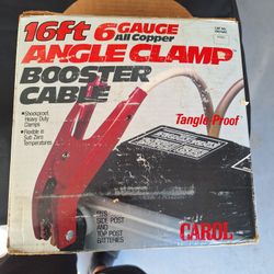 jumper cables16ft angle clamp