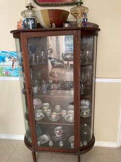 Antique Curio Cabinet