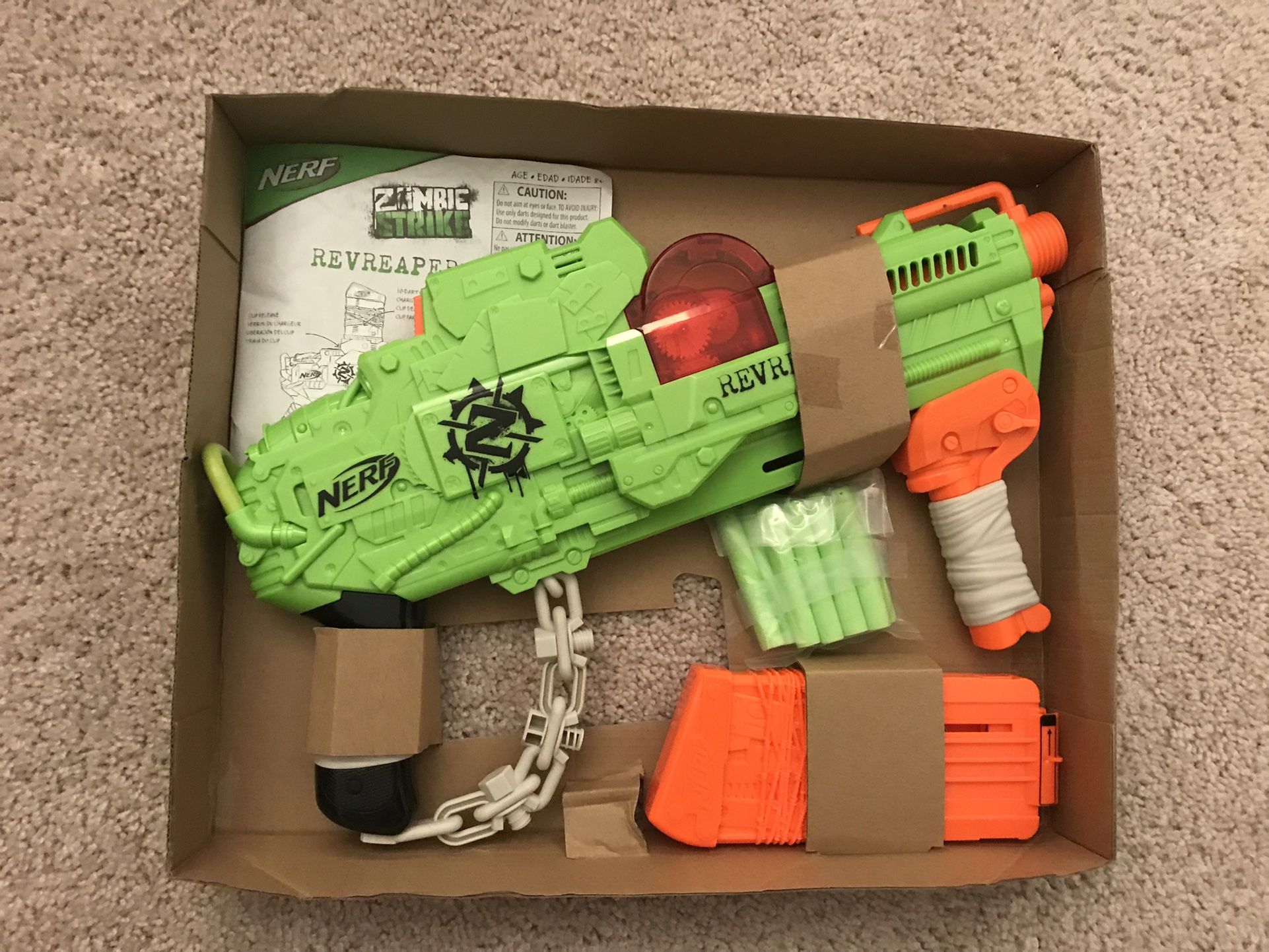 Nerf Zombie Revreaper