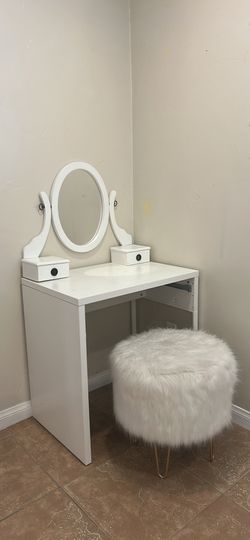 White Vanity